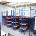 heavy duty iron mezzanine rack for warehouse storage